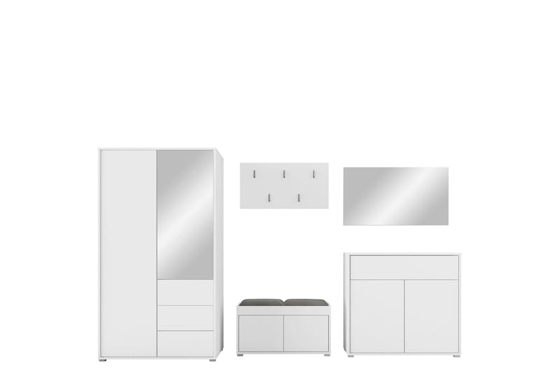 Agawal Eteiskalustepaketti - Huonekalut - Kalustesetit - Eteisen kalustesetit