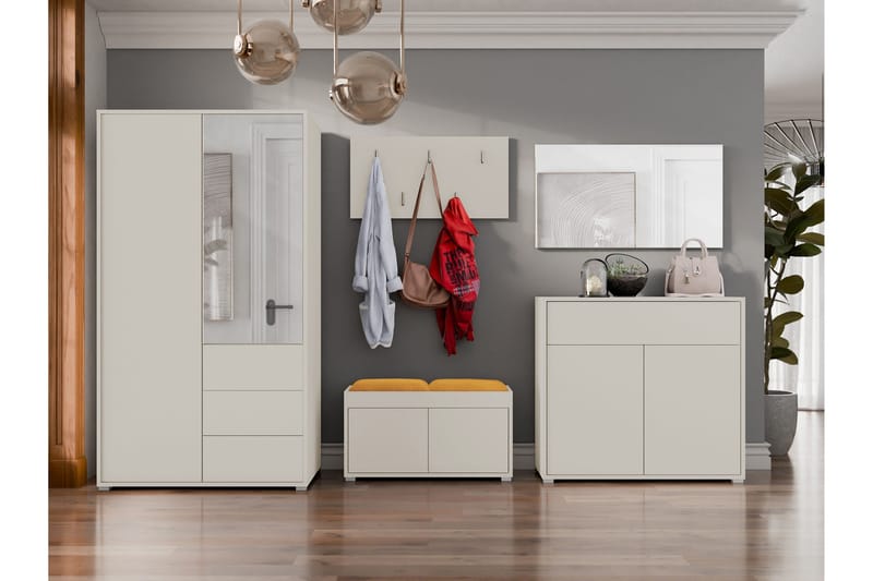 Agawal Eteiskalustepaketti - Huonekalut - Kalustesetit - Eteisen kalustesetit