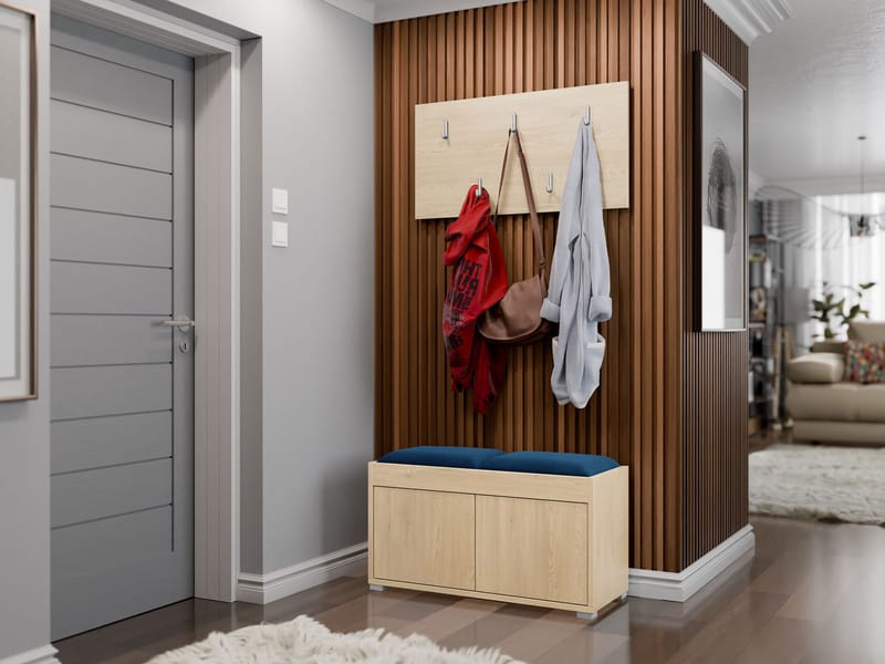 Agawal Hallmöbelset - Ruskea - Huonekalut - Kalustesetit - Eteisen kalustesetit