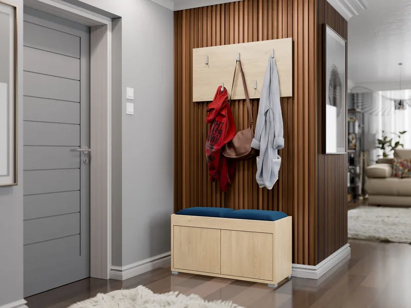 Agawal Hallmöbelset - Ruskea - Huonekalut - Kalustesetit - Eteisen kalustesetit