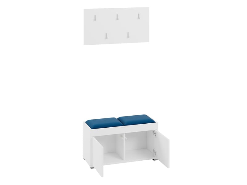 Agawal Hallmöbelset - Ruskea - Huonekalut - Kalustesetit - Eteisen kalustesetit