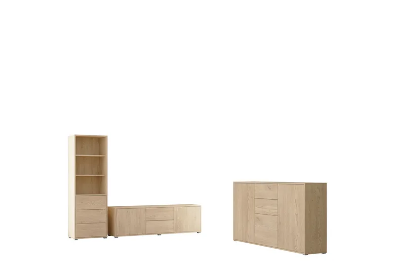 Agawal Kalustesetti olohuoneeseen, Ruskea