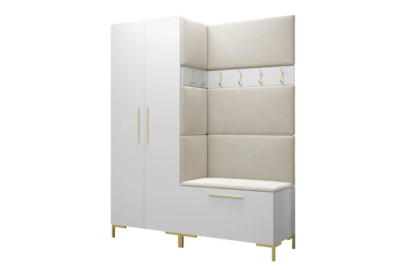 Ahsamin Eteiskalustepaketti - Huonekalut - Kalustesetit - Eteisen kalustesetit