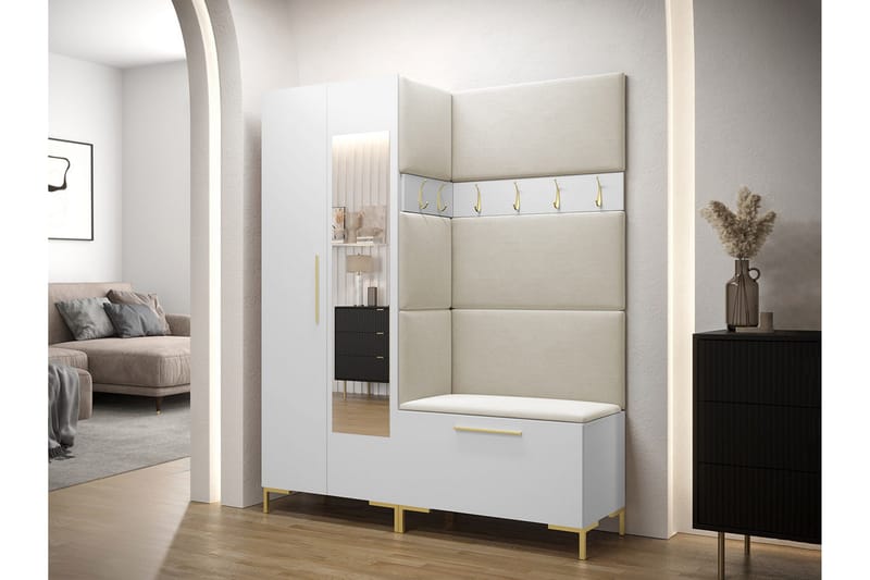 Ahsamin Eteiskalustepaketti - Huonekalut - Kalustesetit - Eteisen kalustesetit