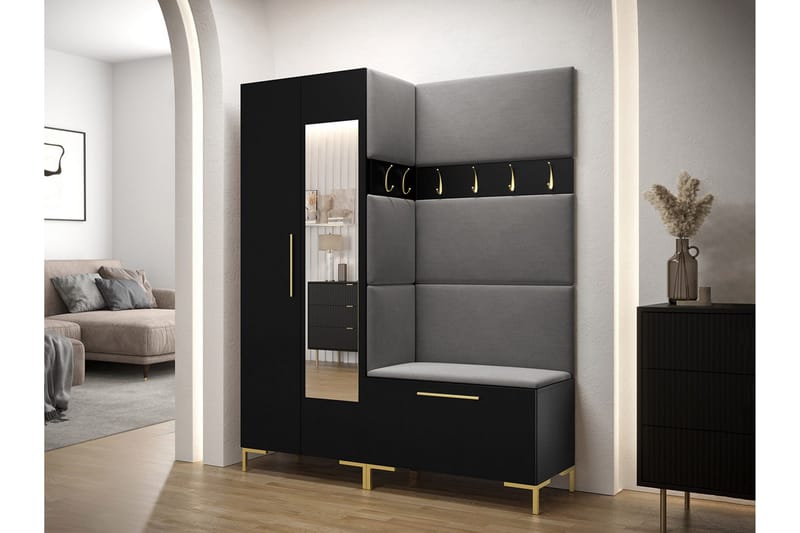 Ahsamin Eteiskalustepaketti - Huonekalut - Kalustesetit - Eteisen kalustesetit