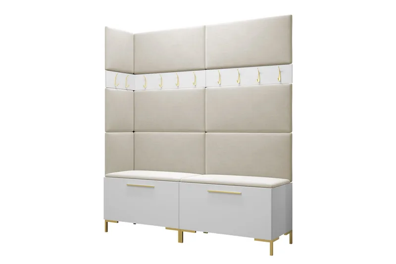 Ahsamin Eteiskalustepaketti - Huonekalut - Kalustesetit - Eteisen kalustesetit