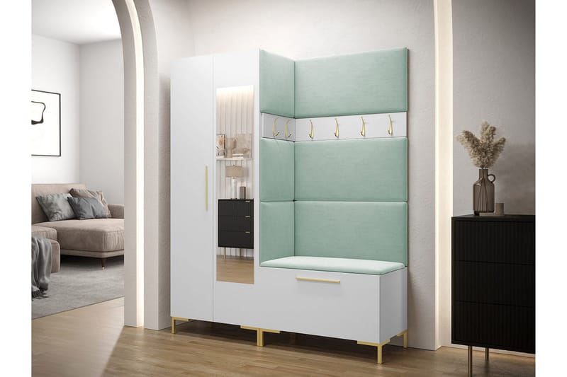 Ahsamin Eteiskalustepaketti - Huonekalut - Kalustesetit - Eteisen kalustesetit