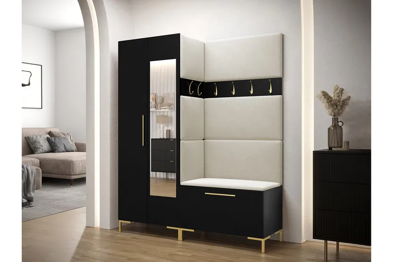 Ahsamin Eteiskalustepaketti - Huonekalut - Kalustesetit - Eteisen kalustesetit