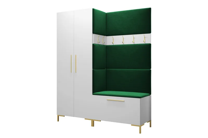 Ahsamin Eteiskalustepaketti - Huonekalut - Kalustesetit - Eteisen kalustesetit