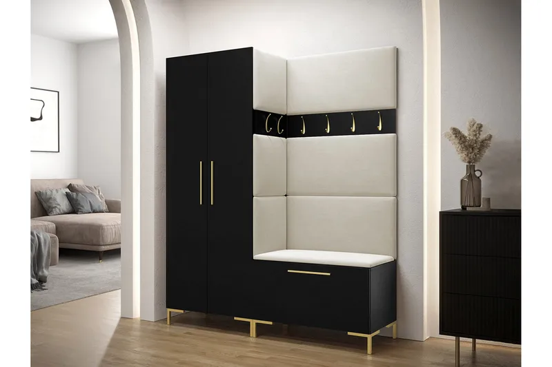 Ahsamin Eteiskalustepaketti - Huonekalut - Kalustesetit - Eteisen kalustesetit