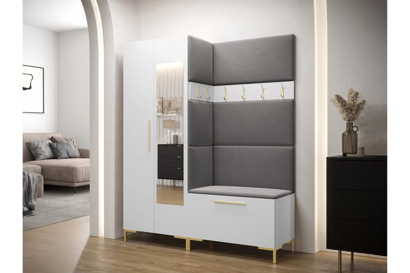 Ahsamin Eteiskalustepaketti - Huonekalut - Kalustesetit - Eteisen kalustesetit