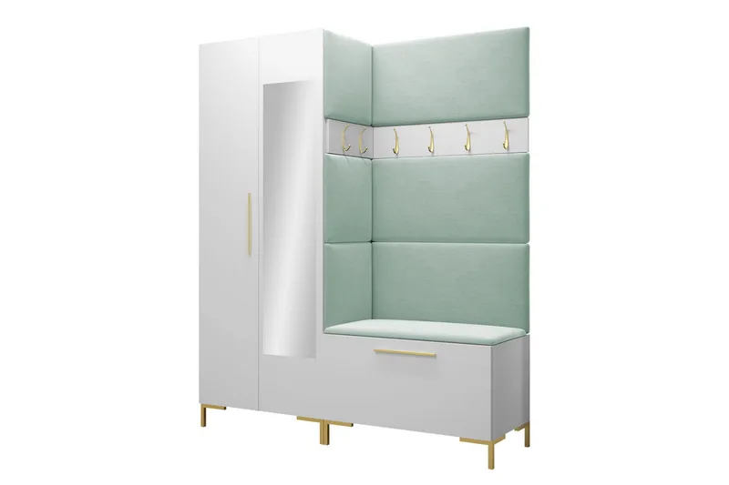 Ahsamin Eteiskalustepaketti - Huonekalut - Kalustesetit - Eteisen kalustesetit