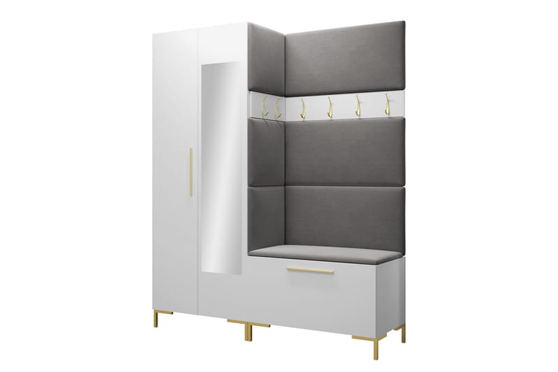 Ahsamin Eteiskalustepaketti - Huonekalut - Kalustesetit - Eteisen kalustesetit