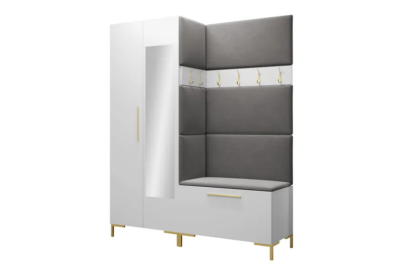 Ahsamin Eteiskalustepaketti - Huonekalut - Kalustesetit - Eteisen kalustesetit