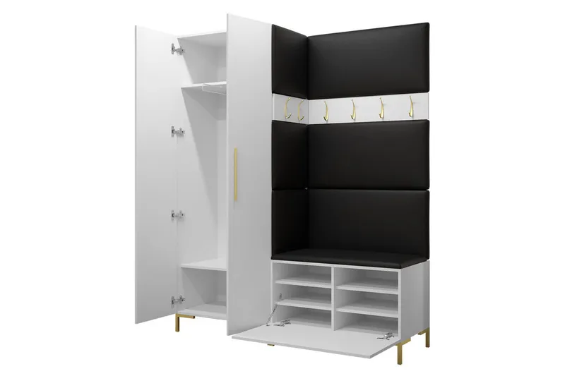 Ahsamin Eteiskalustepaketti - Huonekalut - Kalustesetit - Eteisen kalustesetit