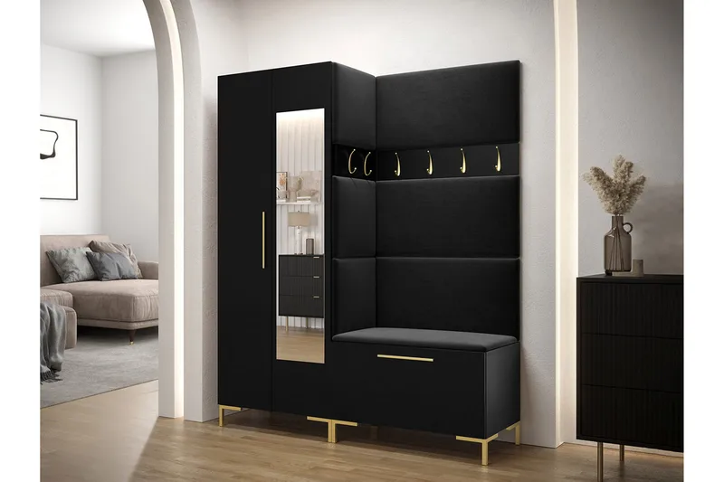 Ahsamin Eteiskalustepaketti - Huonekalut - Kalustesetit - Eteisen kalustesetit