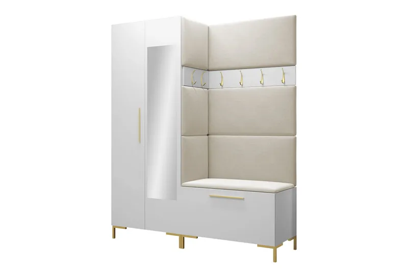 Ahsamin Eteiskalustepaketti - Huonekalut - Kalustesetit - Eteisen kalustesetit