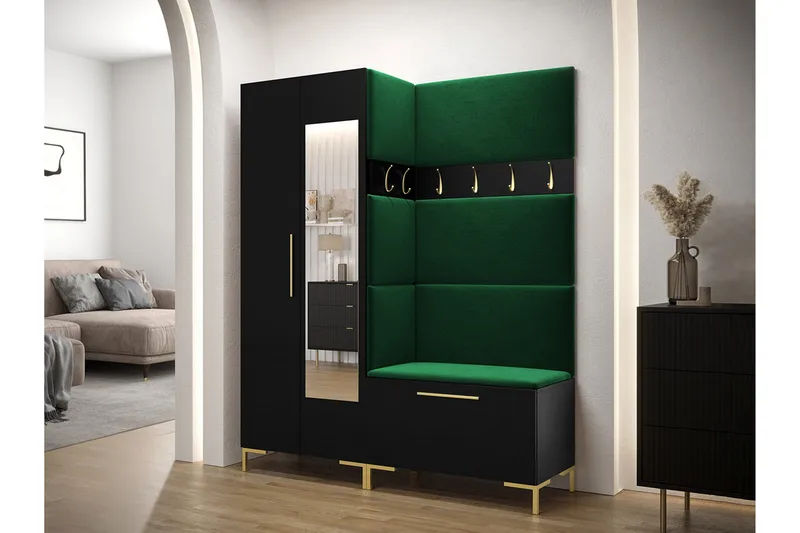 Ahsamin Eteiskalustepaketti - Huonekalut - Kalustesetit - Eteisen kalustesetit