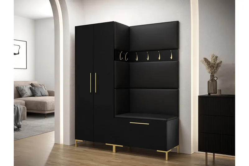 Ahsamin Eteiskalustepaketti - Huonekalut - Kalustesetit - Eteisen kalustesetit