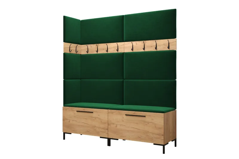 Ahsamin Hall -Huonekalusarja, Musta