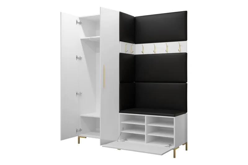 Ahsamin Hall -Huonekalusarja - Huonekalut - Kalustesetit - Eteisen kalustesetit