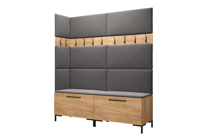 Ahsamin Hall -Huonekalusarja - Huonekalut - Kalustesetit - Eteisen kalustesetit