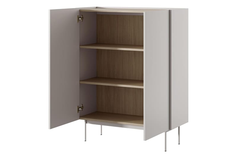 Akansh Huonekalusetti Olohuoneeseen - Beige - Huonekalut - Kalustesetit - Olohuoneen kalustesetit