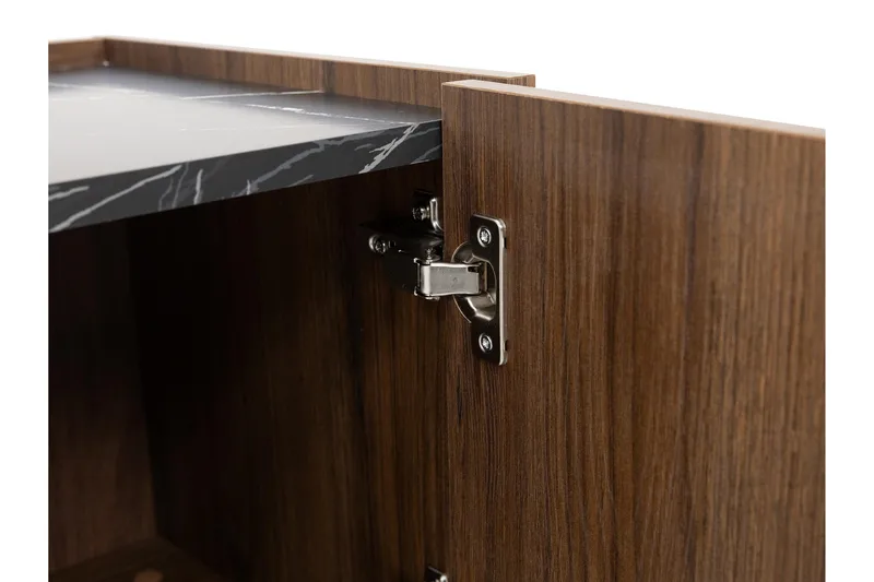 Akihito Huonekalusetti Olohuoneeseen - Ruskea - Huonekalut - Kalustesetit - Olohuoneen kalustesetit