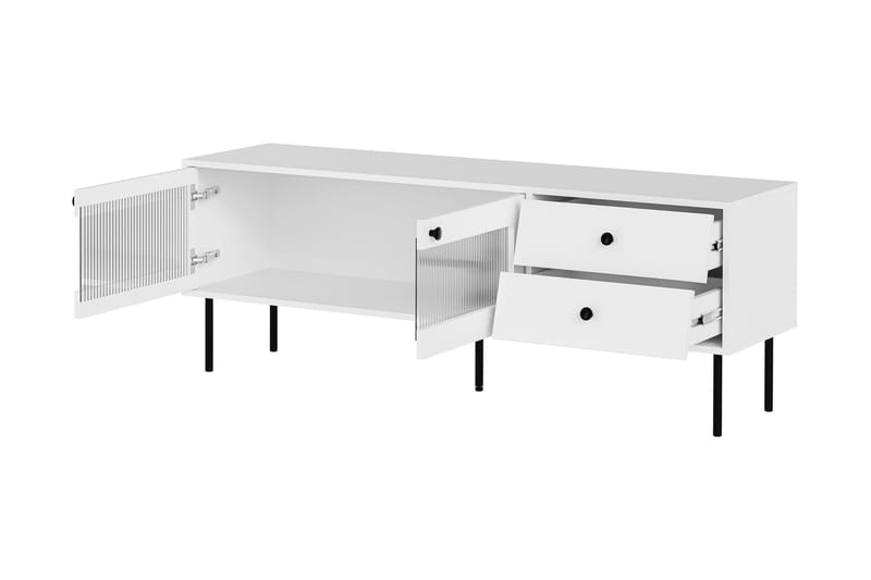 Akilesh Huonekalusetti Olohuoneeseen - Musta - Huonekalut - Kalustesetit - Olohuoneen kalustesetit