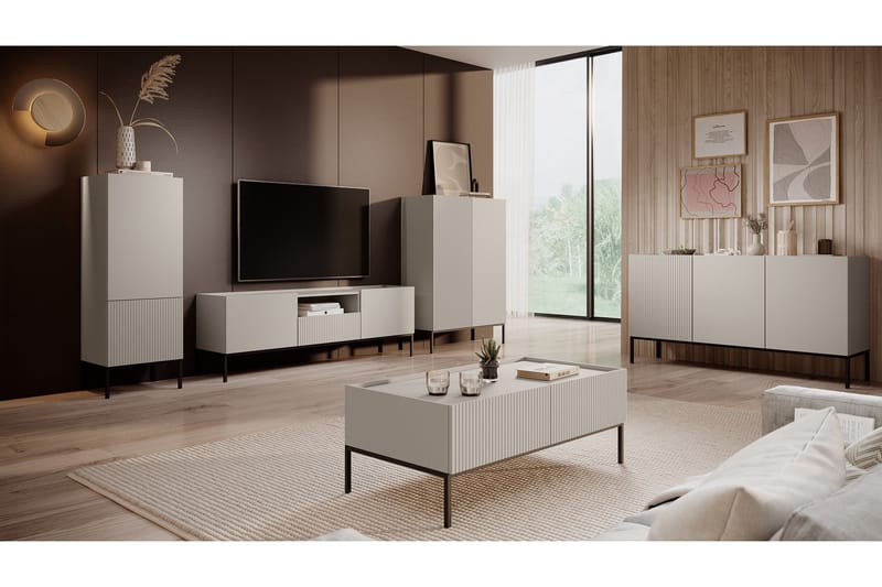 Amelus Huonekalusetti Olohuoneeseen - Cashmere - Huonekalut - Kalustesetit - Olohuoneen kalustesetit