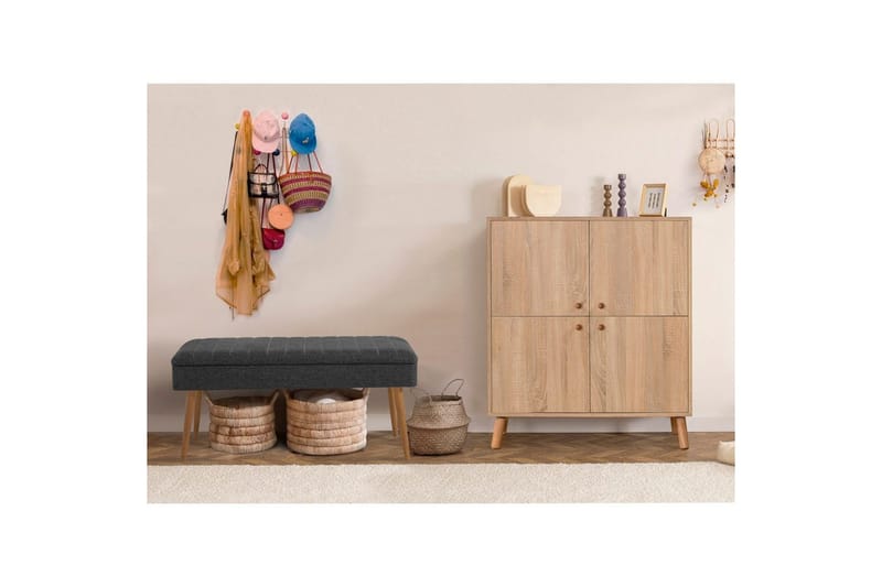 Anaya Eteiskalustesetti - Antrasiitti - Huonekalut - Kalustesetit - Eteisen kalustesetit