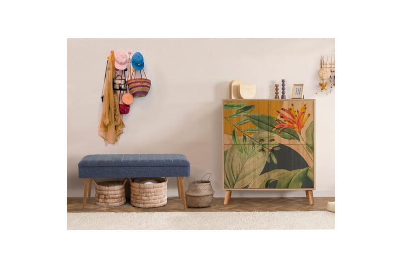 Anaya Eteiskalustesetti - Tummansininen - Säilytys - Kaappi - Säilytyskaappi