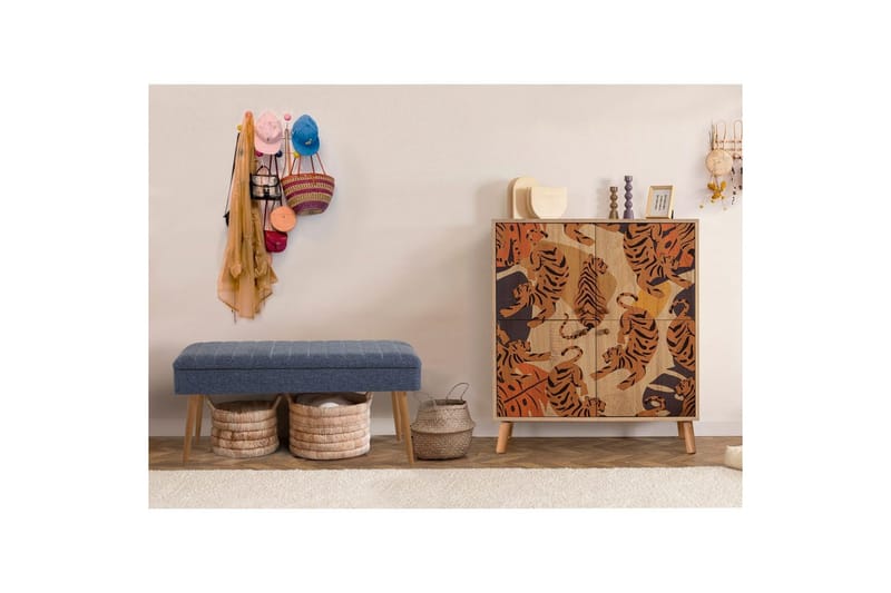 Anaya Eteiskalustesetti - Tummansininen - Säilytys - Kaappi - Säilytyskaappi