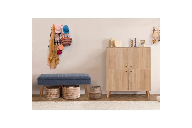 Anaya Eteiskalustesetti - Tummansininen - Huonekalut - Kalustesetit - Eteisen kalustesetit