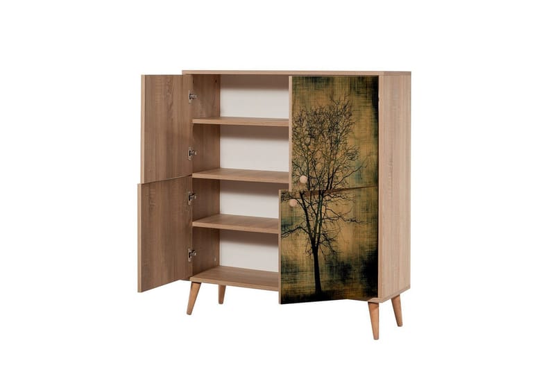 Anaya Eteiskalustesetti - Vihreä - Huonekalut - Tuoli & nojatuoli - Penkki - Eteispenkki - Kenkäteline penkillä