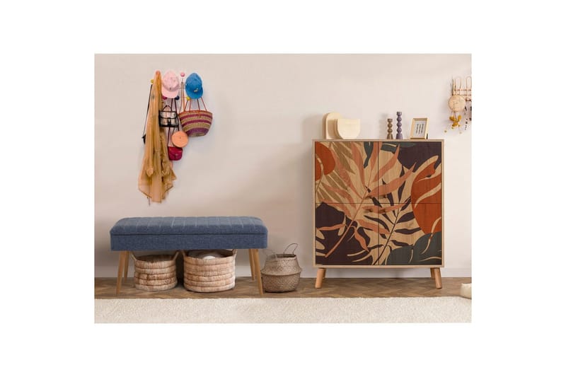 Anaya Eteiskalustesetti - Huonekalut - Tuoli & nojatuoli - Penkki - Eteispenkki - Kenkäteline penkillä