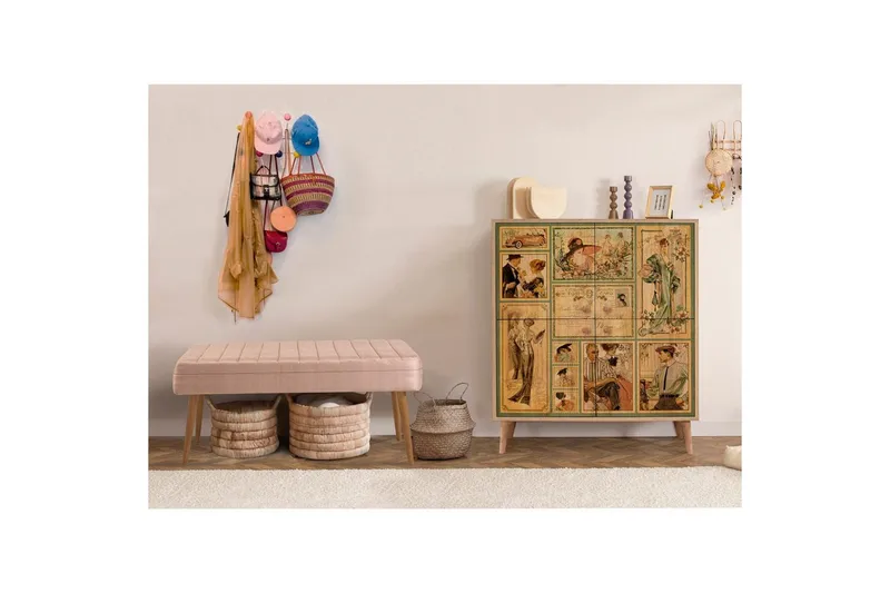 Anaya Eteiskalustesetti - Säilytys - Kaappi - Säilytyskaappi