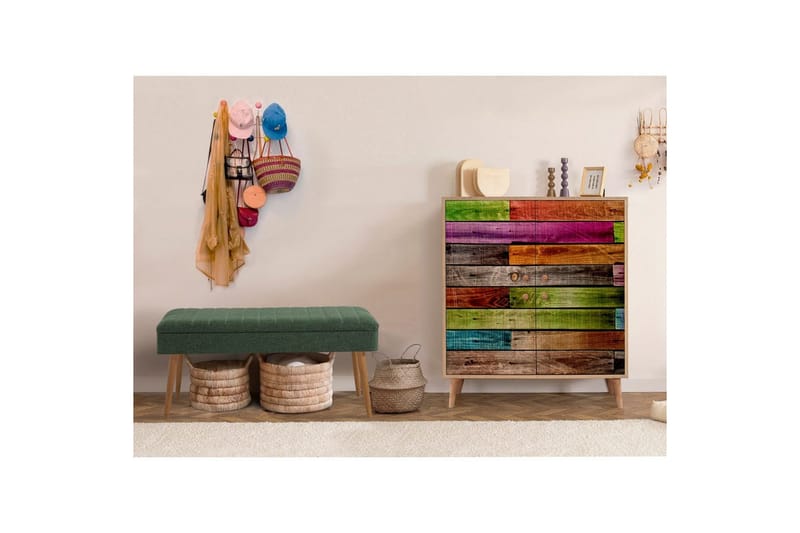 Anaya Eteiskalustesetti - Huonekalut - Tuoli & nojatuoli - Penkki - Eteispenkki - Kenkäteline penkillä