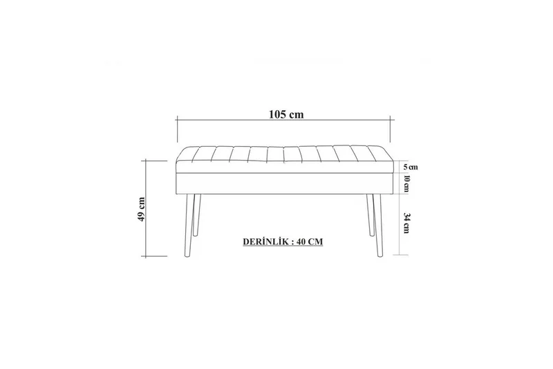 Anaya Eteiskalustesetti - Huonekalut - Tuoli & nojatuoli - Penkki - Eteispenkki - Kenkäteline penkillä