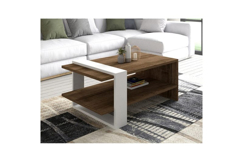 Astren Kalustesetti Olohuoneeseen - Ruskea - Huonekalut - Kalustesetit - Olohuoneen kalustesetit