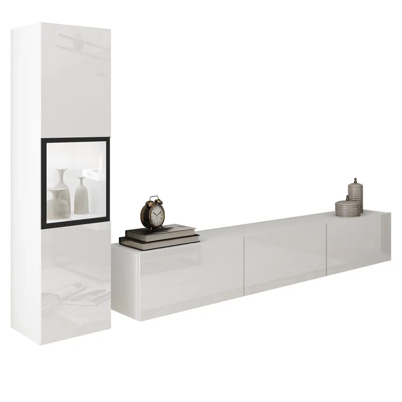 Bergfelde TV-yksikkö 2 osaa Valaistuksella, undefined