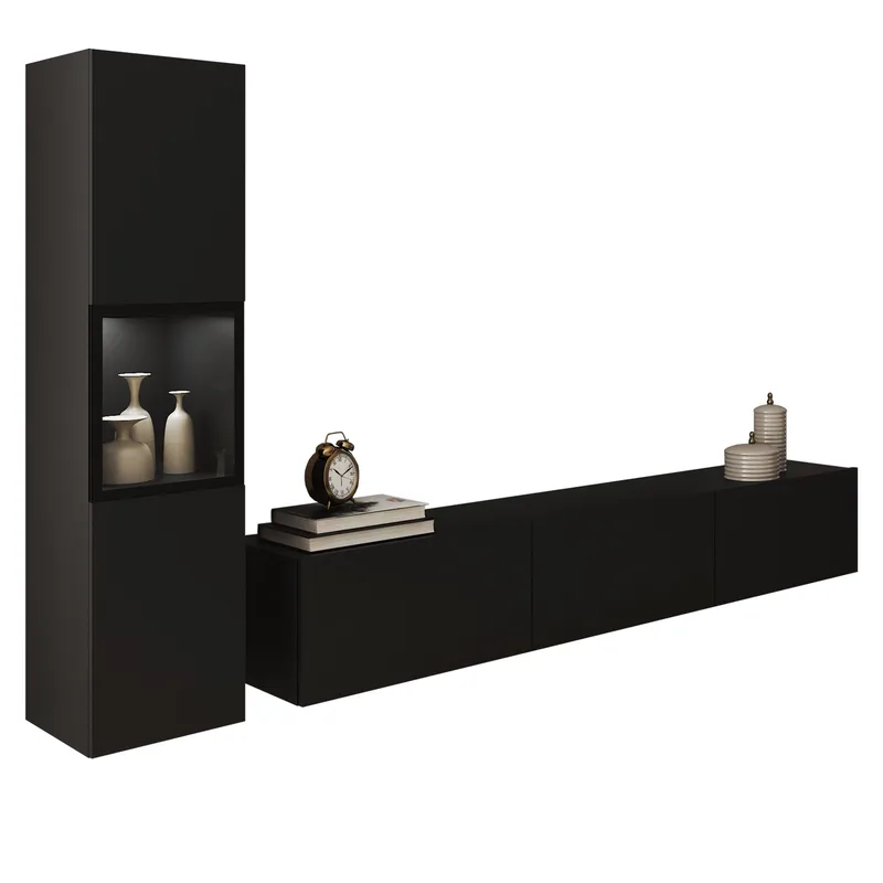 Bergfelde TV-yksikkö 2 osaa Valaistuksella, undefined