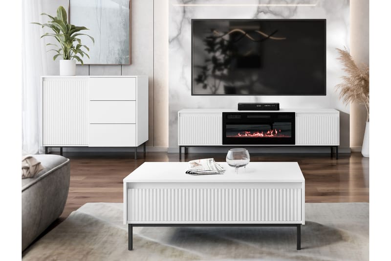 Bjurholm Kalustesarja Olohuoneeseen - Musta - Huonekalut - Kalustesetit - Olohuoneen kalustesetit