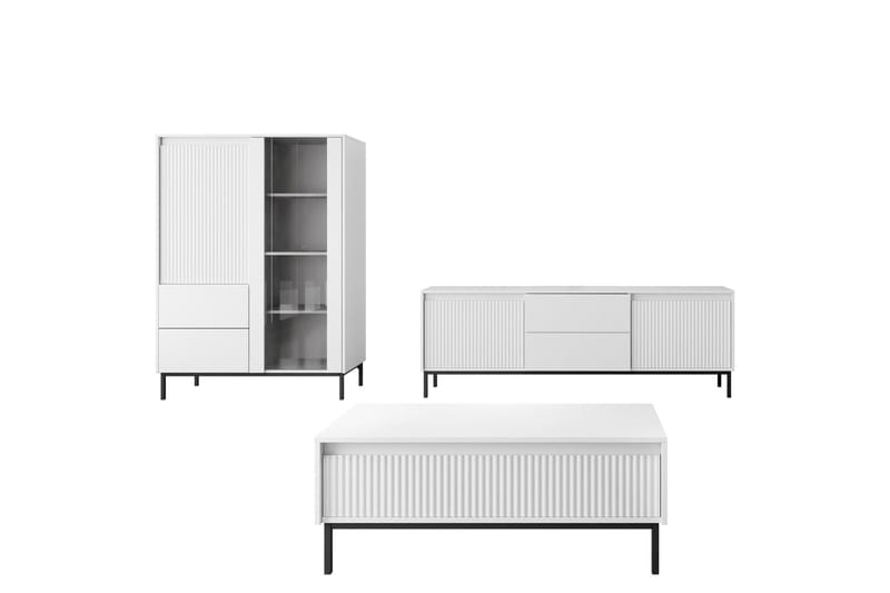 Bjurholm Kalustesarja Olohuoneeseen, Valkoinen