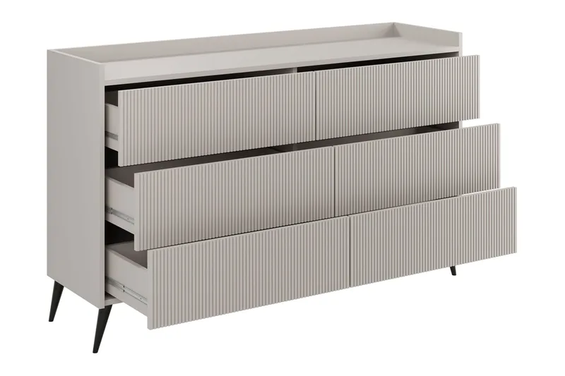 Chiku Huonekalusetti Olohuoneeseen - Beige - Huonekalut - Kalustesetit - Olohuoneen kalustesetit