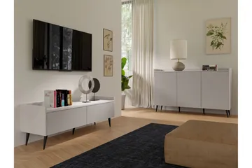 Chiku Huonekalusetti Olohuoneeseen - Beige - Huonekalut - Kalustesetit - Olohuoneen kalustesetit