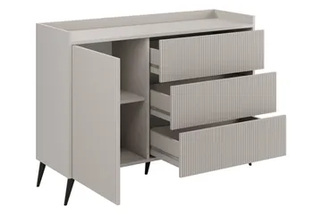 Chiku Huonekalusetti Olohuoneeseen - Beige - Huonekalut - Kalustesetit - Olohuoneen kalustesetit