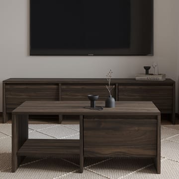 Crala olohuonekalustesetti 160x40x35 cm - Walnut - Huonekalut - Kalustesetit - Olohuoneen kalustesetit