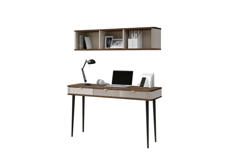 Cucina-Huonekalusetti Olohuoneeseen - Beige/Ruskea - Huonekalut - Kalustesetit - Olohuoneen kalustesetit