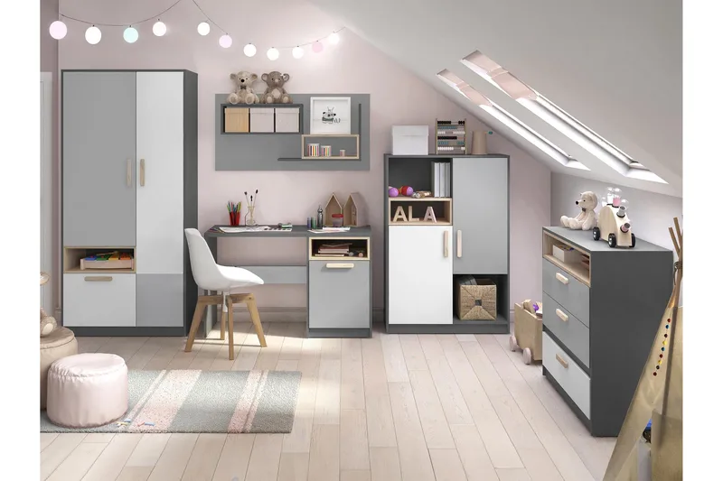 Dekona Huonekalusetti Olohuoneeseen - Beige - Huonekalut - Kalustesetit - Olohuoneen kalustesetit